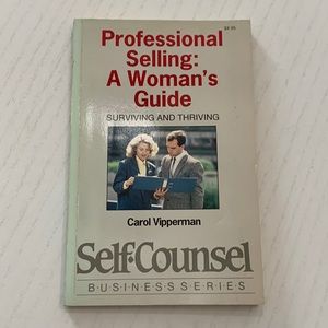 Paperback | Professional Selling: a Woman’s Guide By Carol Vipperman